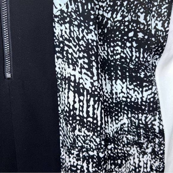 Bcbg Maxazria Ava Color Block Printed Dress Size Small - Picture 6 of 14